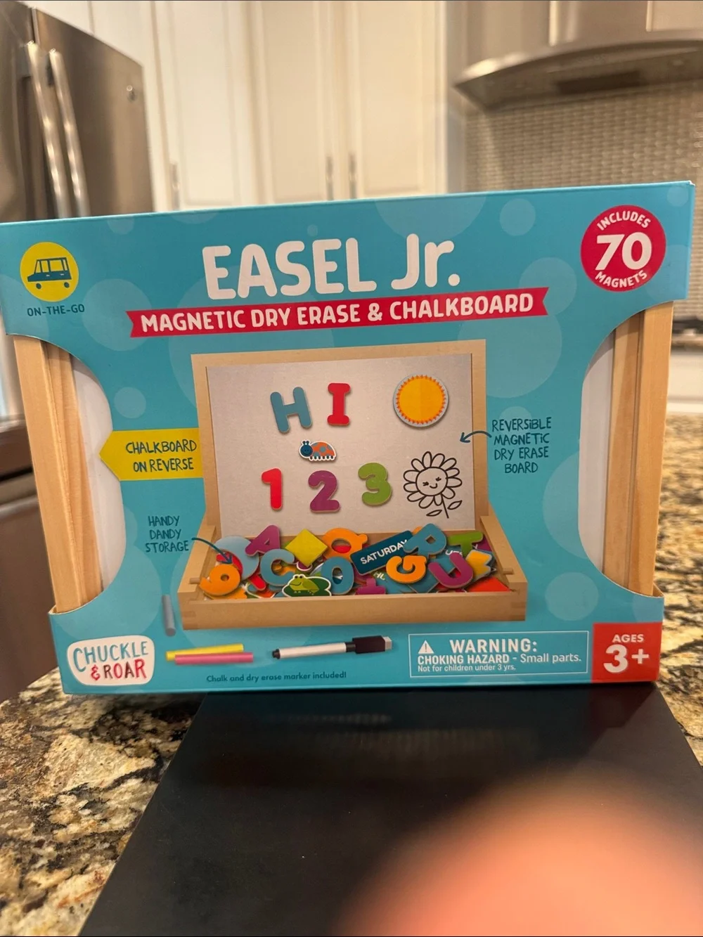 Easel Jr. Magnetic Dry Erase & Chalkboard